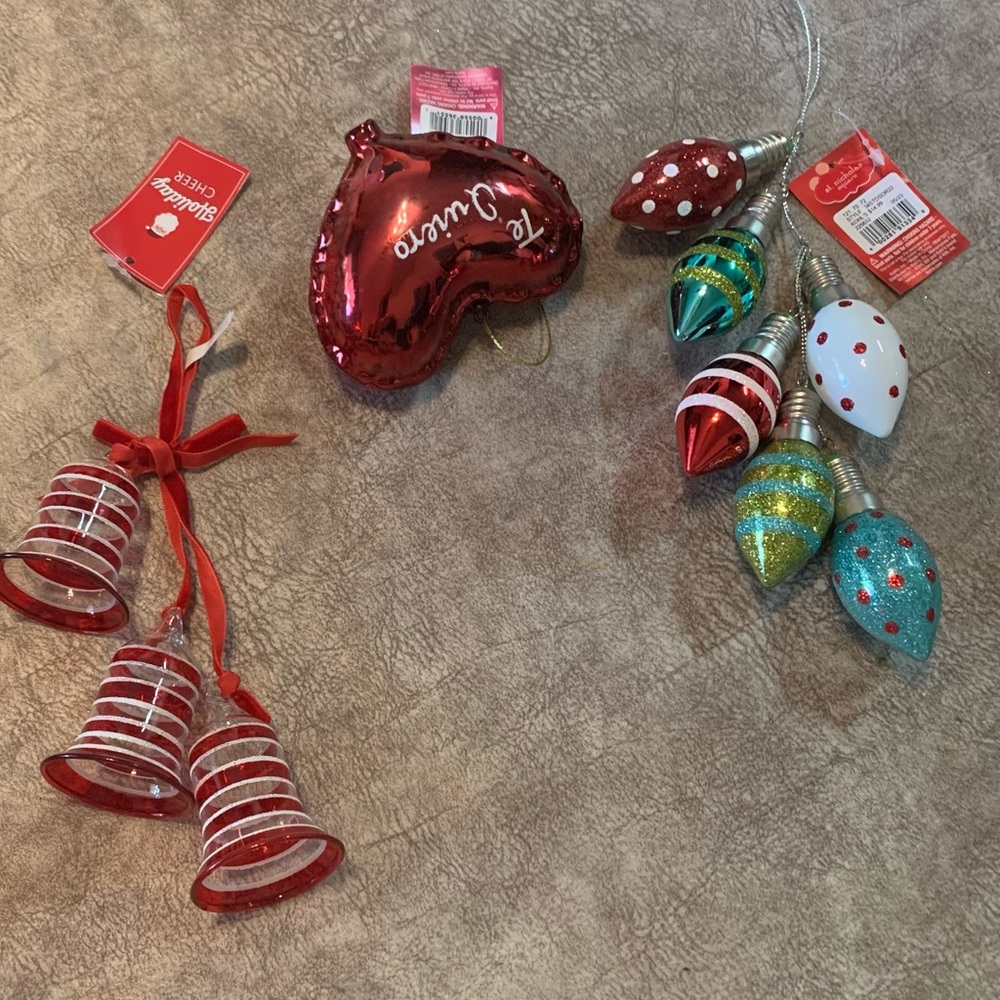 .3 Pieces St. Nicholas Square Christmas Ornaments